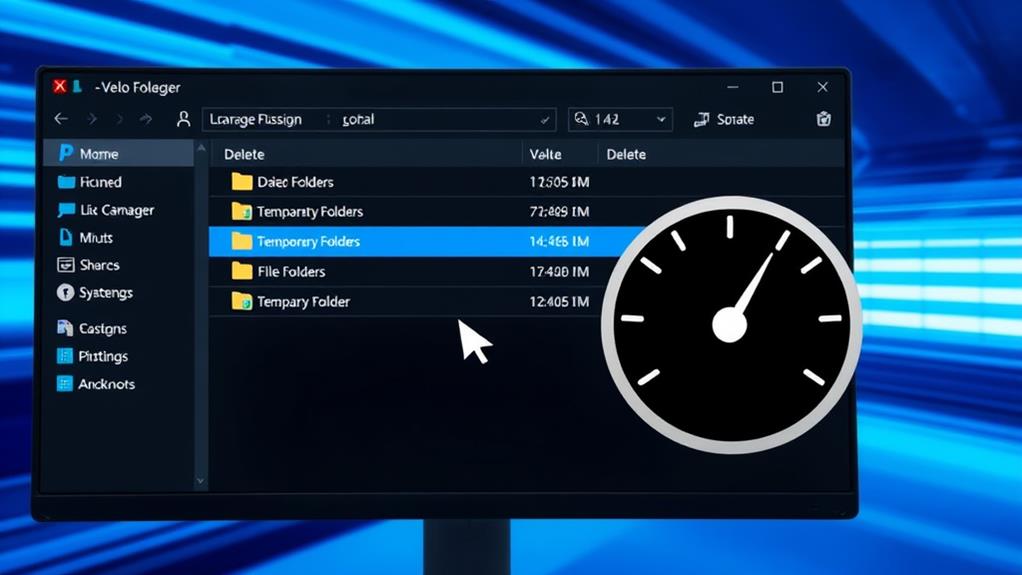 temporary file deletion techniques